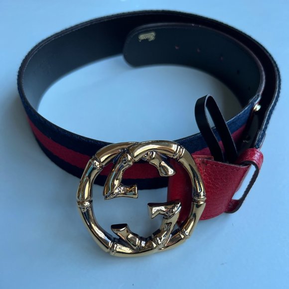 Gucci Accessories - Authentic Vintage Gucci Belt - Classic Gucci Emblem